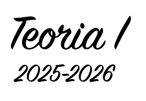 Teoria I (2025-2026)