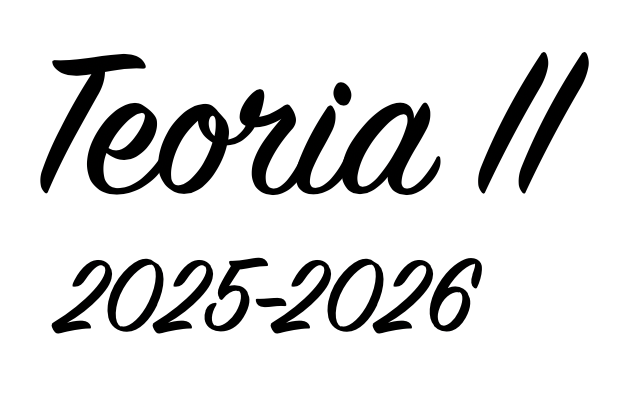 Teoria II (2025/2026)
